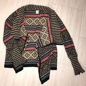 Patterned cardigan